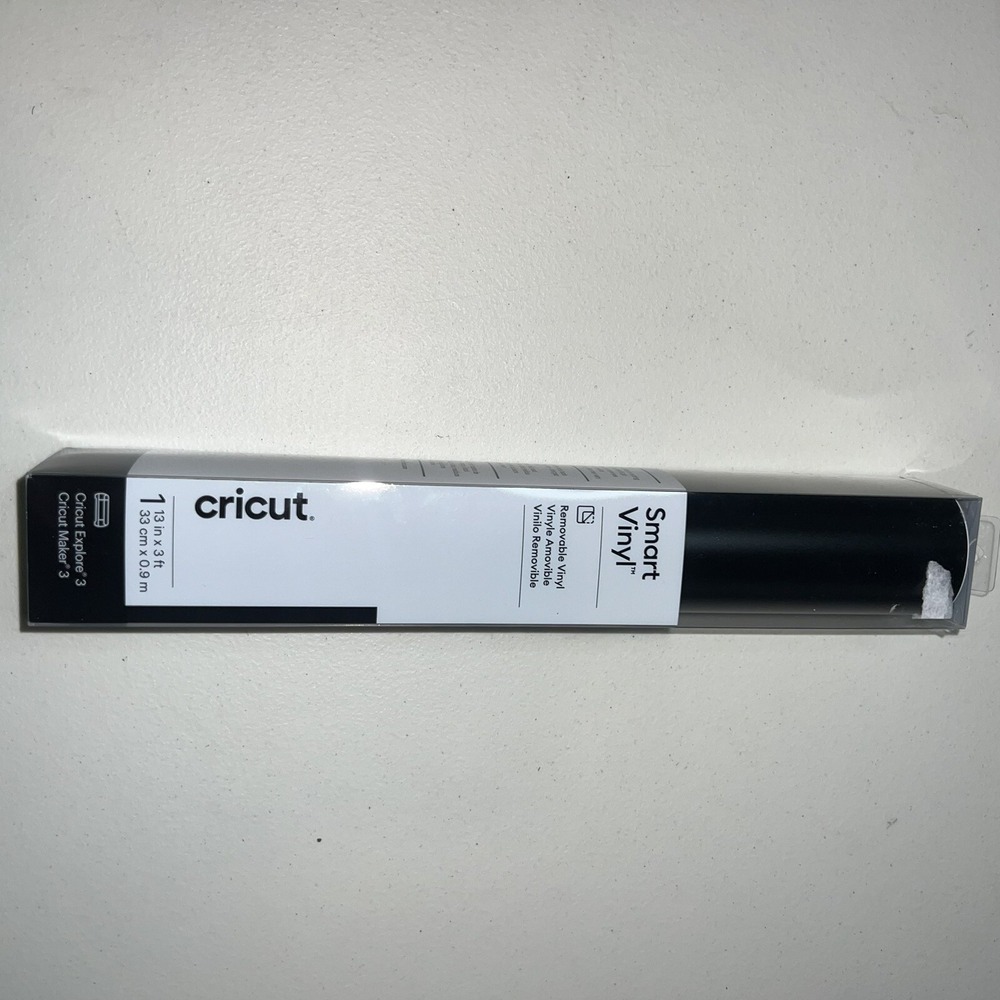 Cricut Smart Vinyl - Removable 13 in x 3 ft BLACK